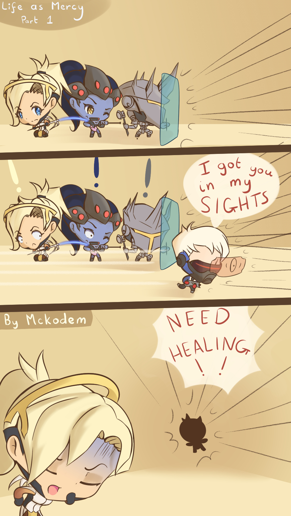 Life as a Mercy  player