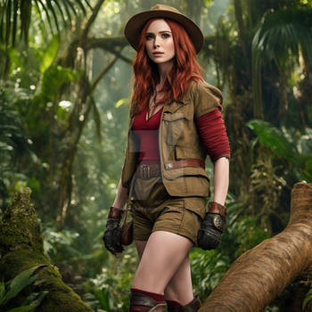 Karen Gillan , in costume as Ruby Roundhouse from by samiscaptain76 on ...
