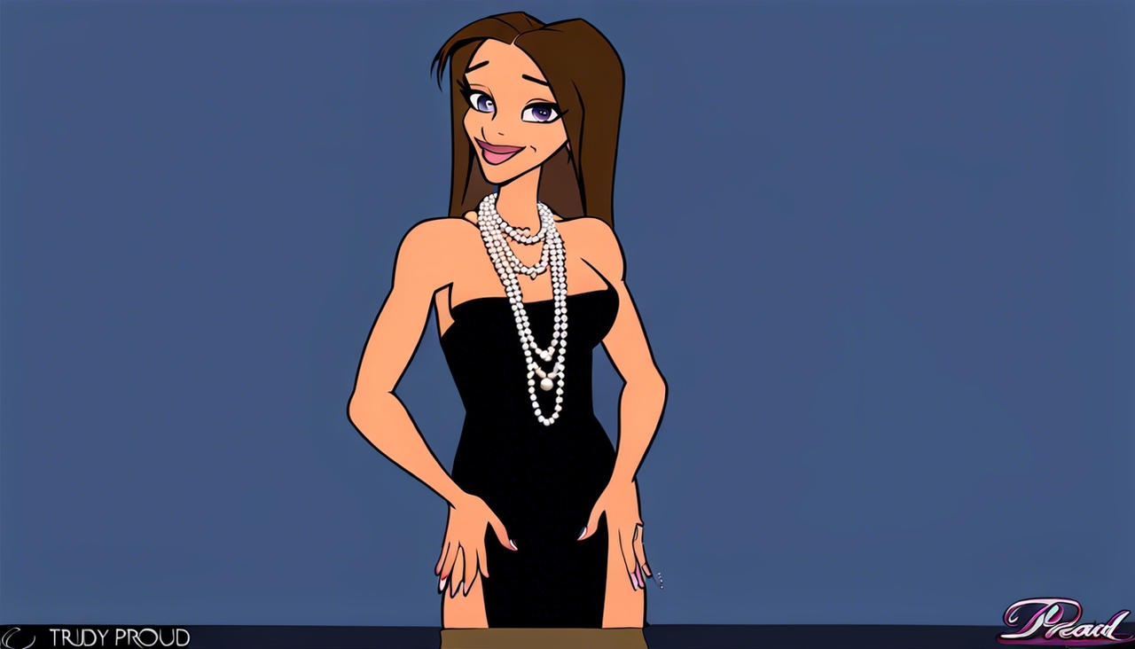 Trudy Proud ( the proud family) On-model, BlackDre