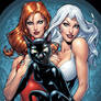 BLACK CAT AND Mary Jane Watson