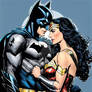 DCEU Wonder woman and Batman