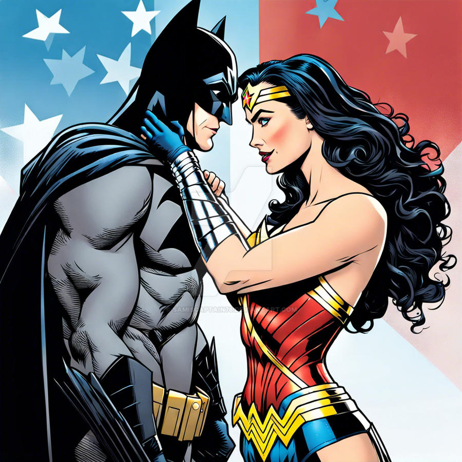 Wonder woman and Batman