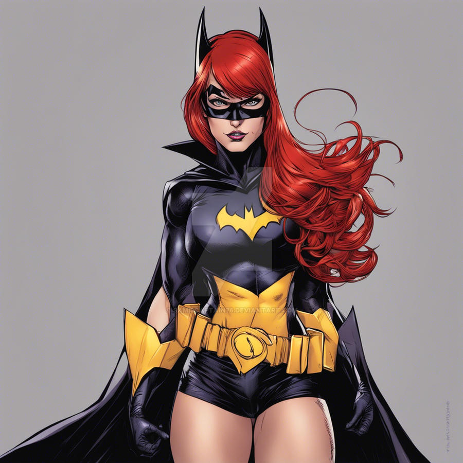 Batgirl sexy red hair