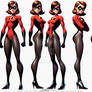 Helen Parr elastic girl full body