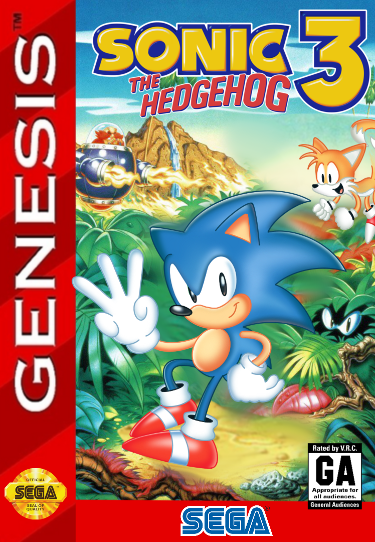 Sonic the Hedgehog 3 - Promo - Sonic 3 and Genesis by PaperBandicoot on  DeviantArt