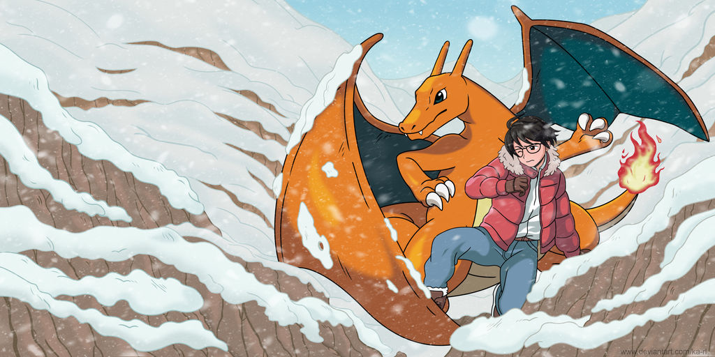 Charizard extended card art by KA-RL on DeviantArt