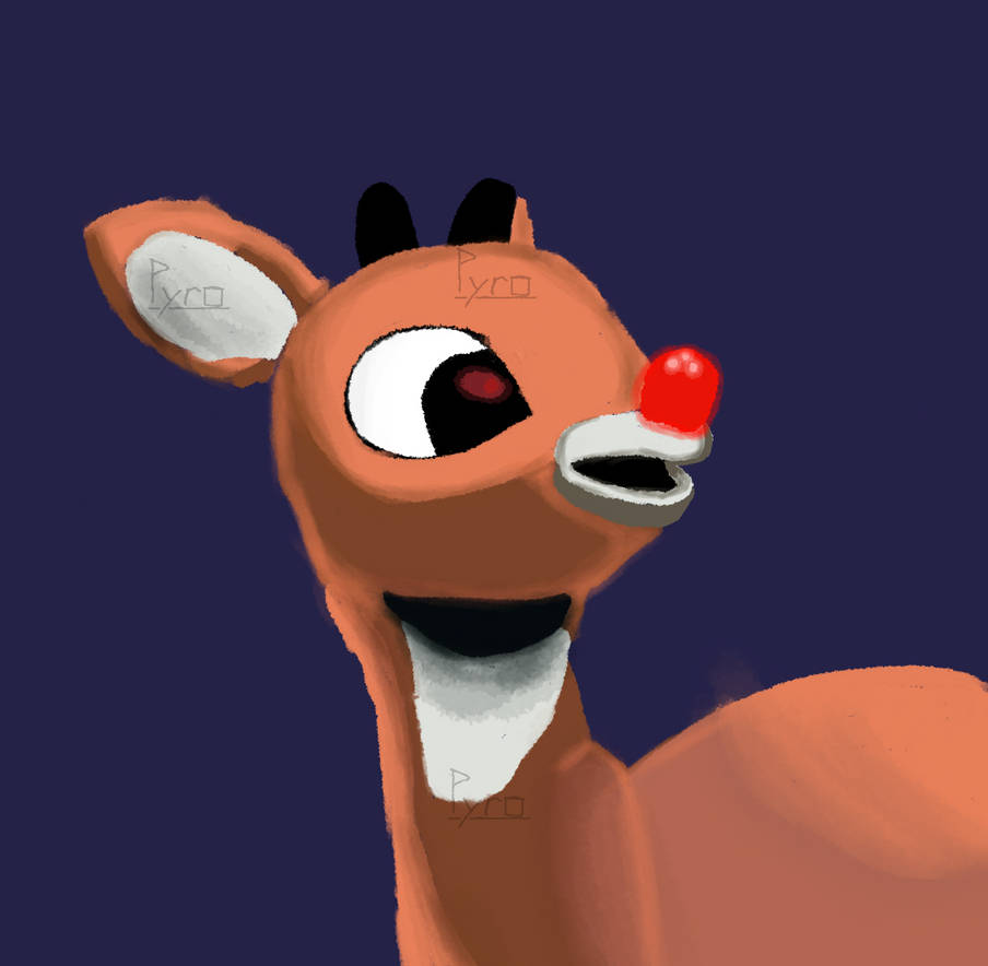 Rudolph Art by Pyro-Vulcan on DeviantArt