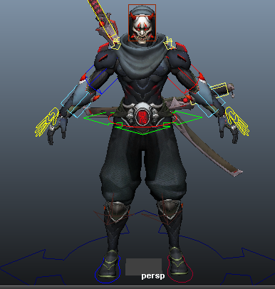 Genji Rig Genji maya rig by Dav56 on DeviantArt