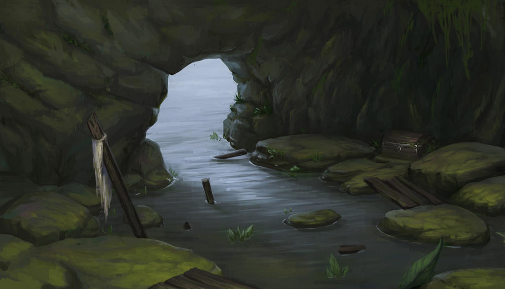 flooded Cave by Llyncis flooded Cave by Llyncis