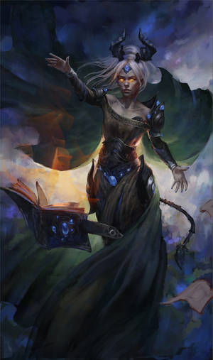 dark mage by Llyncis dark mage by Llyncis