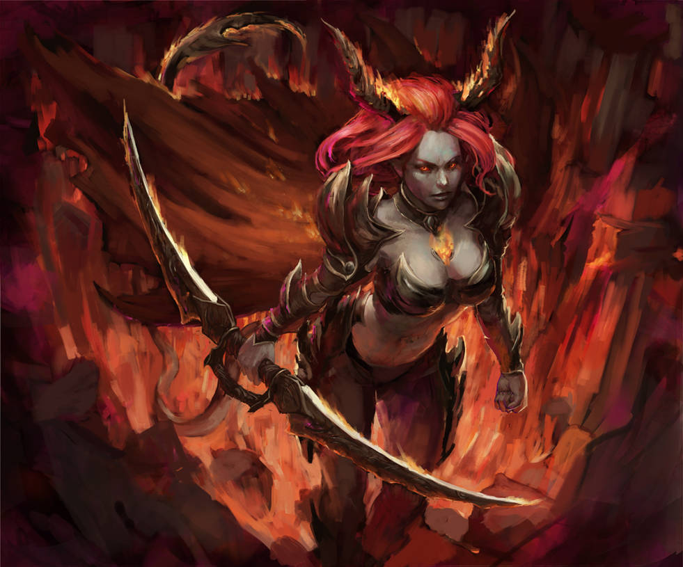 demoness by Llyncis demoness by Llyncis