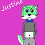 Justine the Green Husky