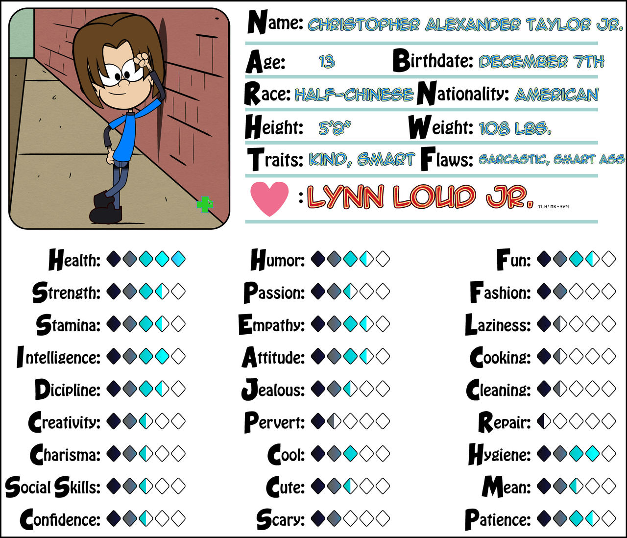 Chris Biocard by CreshToons on DeviantArt