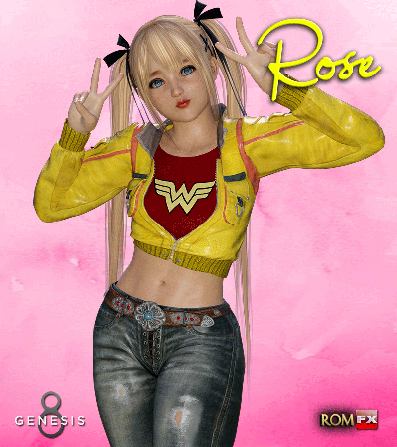 Rose For G8F and G8.1F by Rom-FX on DeviantArt