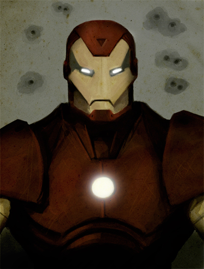 Iron Man Painting