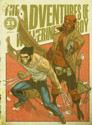 Wolverine and Hellboy Digest
