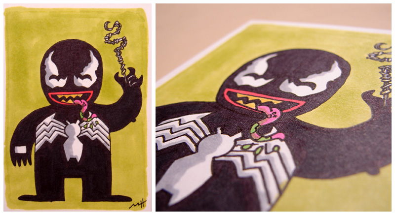 Venom Card Commission