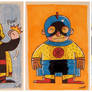 Golden Age Hourman and Atom