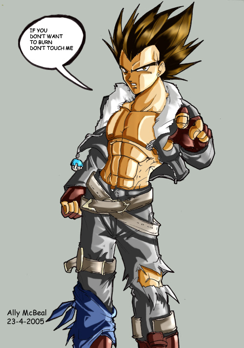 Vegeta by marelotattoo on DeviantArt