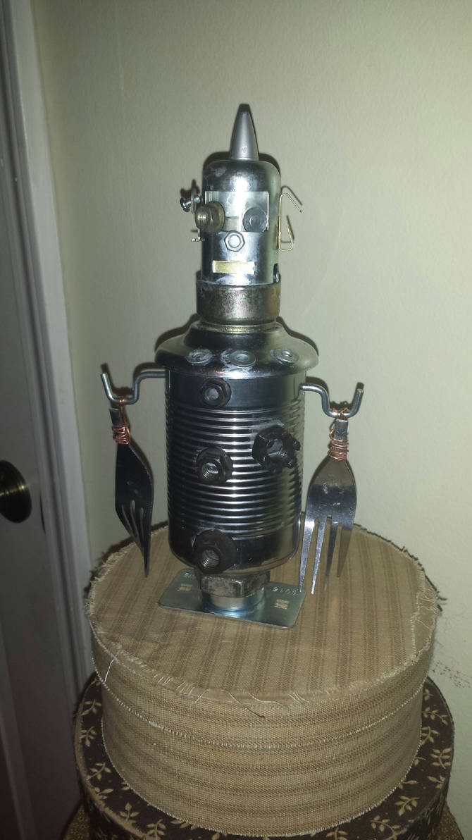 Scrap Robot by Pandadelic on DeviantArt