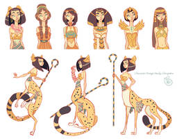 Character Design: Cleopatra Character Study