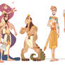 Character Design: Egyptian Gods
