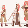 Character Design - Clara the Sword Viking
