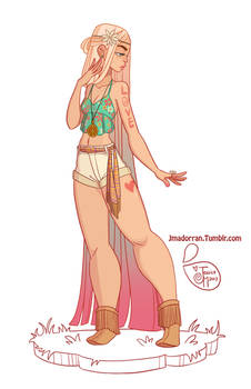 Character Design - Hippie