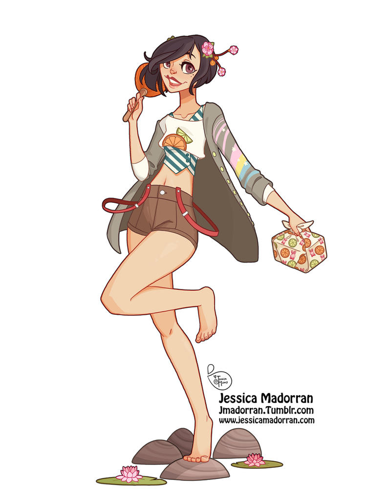 Character Design - Japan Inspired Character 01