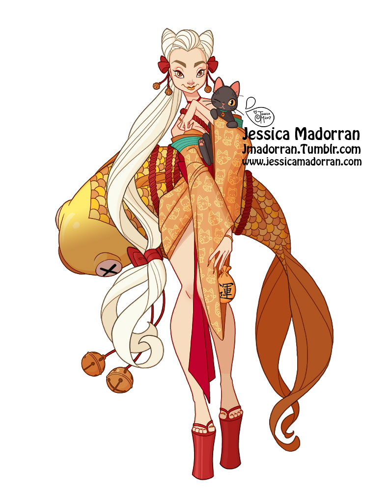 Character Design - Japan Inspired Character 06