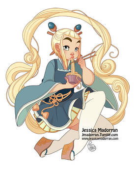 Character Design - Japan Inspired Character 14