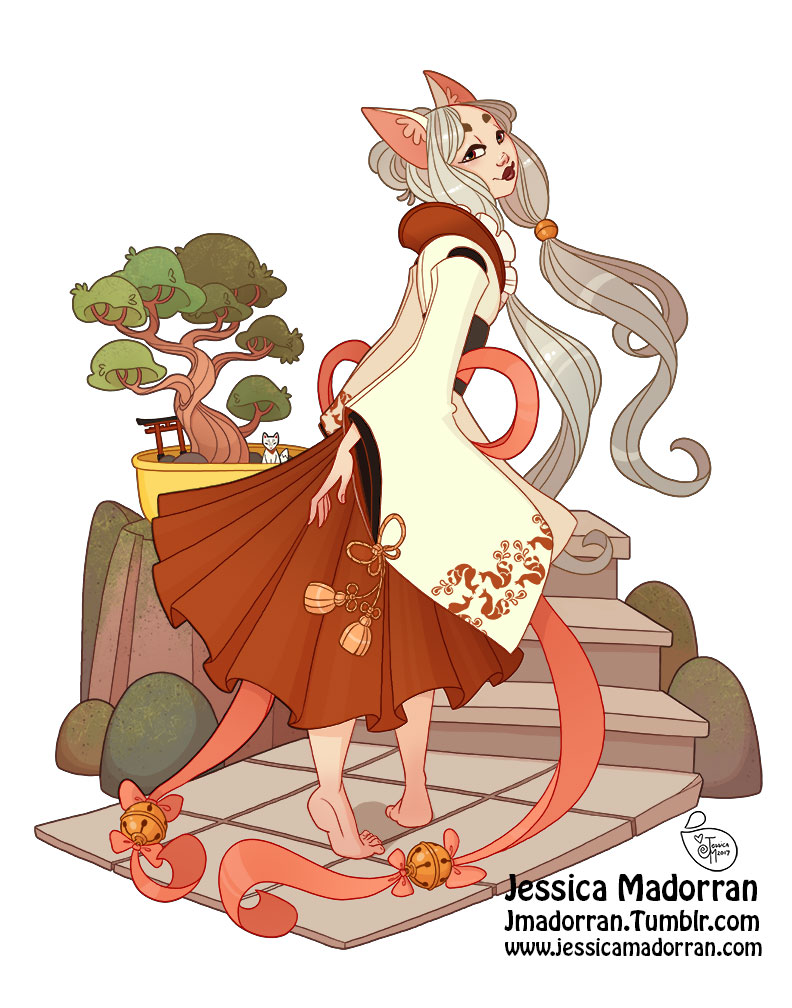 Character Design - Japan Inspired Character 19