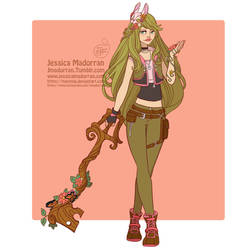 Bunny A Day - Mother Nature Keyblade Master