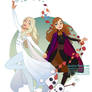 Fan Art - Elsa and Anna