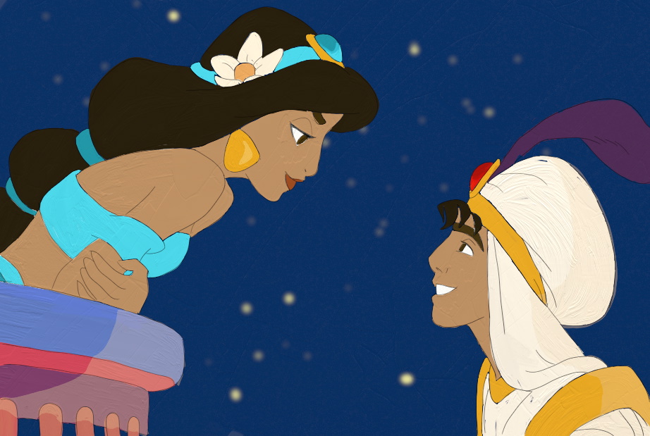 Aladdin And Jasmine Balcony Scene By Mooseors On Deviantart Aladdin And Jasmine Balcony Scene By Mooseors On Deviantart