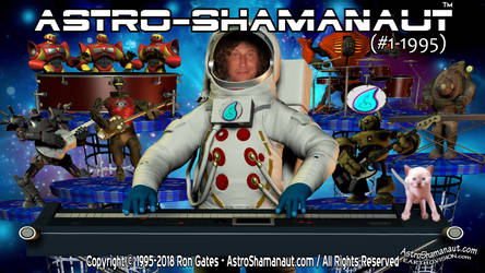 Astro-Shamanaut #1-1995 (Video Poster)