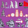 Mechagodzilla (JP) Sprite Sheet (Super Godzilla)