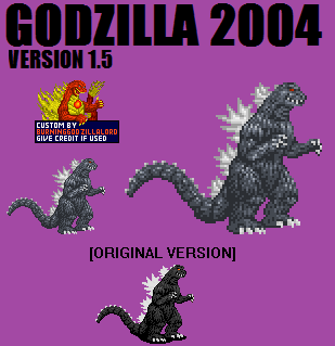 Godzilla 2004 v1.5 Custom Sprite