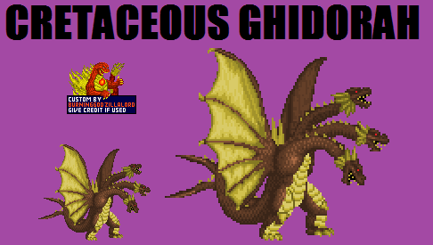 Cretaceous Ghidorah Custom Sprite