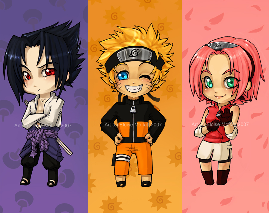 Naruto Shippuuden Chibis