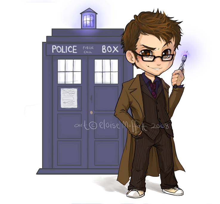Doctor WHO chibi by Kinky-chichi
