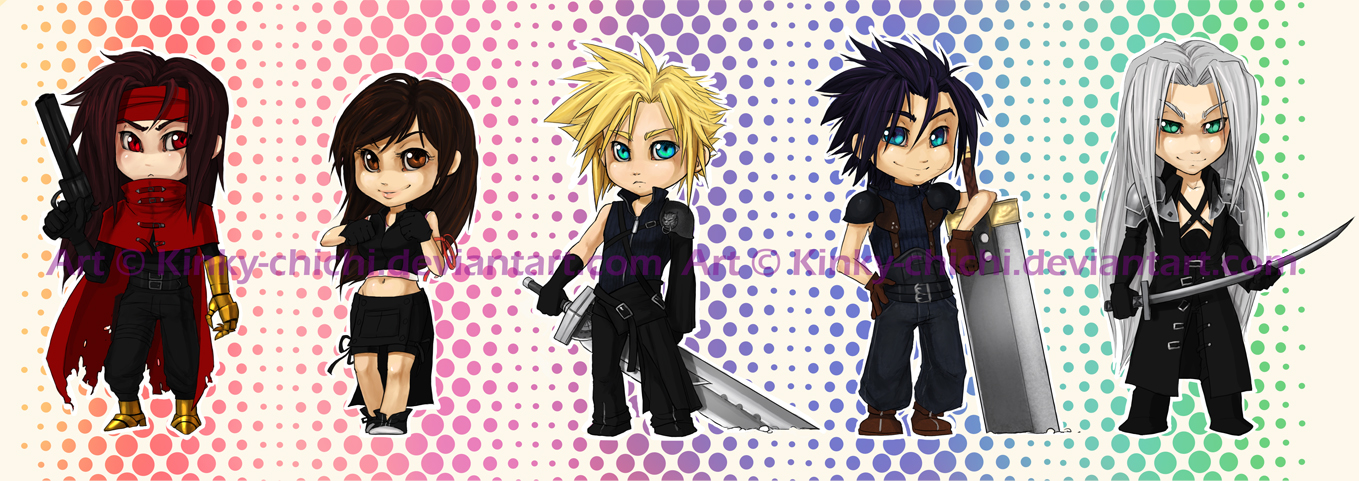 Final Fantasy AC Chibi Set