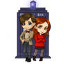 Doctor Who:Eleven and Amy Pond