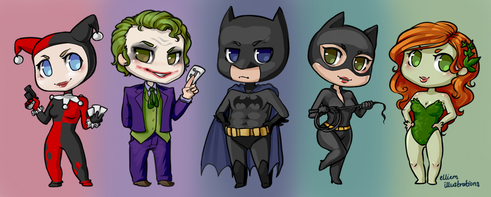 Batman Chibis