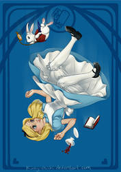 Alice in Wonderland by Kinky-chichi