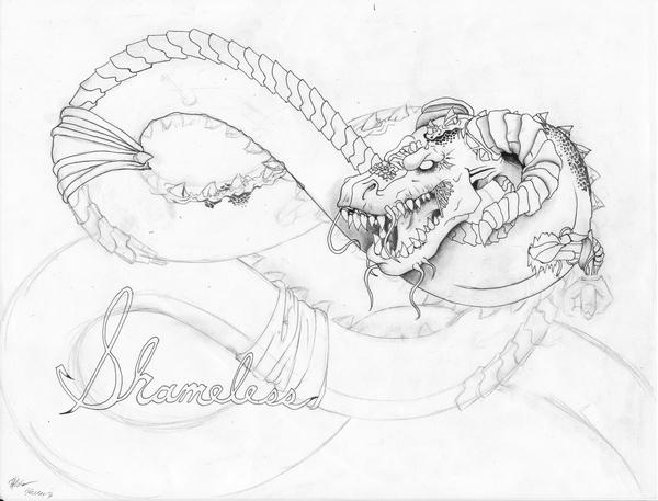 serpent dragon by dreadgreatfear on DeviantArt