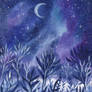 Moon Night Artwork SOLD