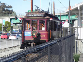 Pacific Electric No. 500 at World Cruise Terminal