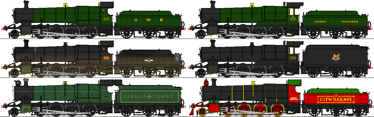 GWR 28xx 2-8-0 Locomotive 2811 GWR 28xx 2-8-0 Locomotive 2811