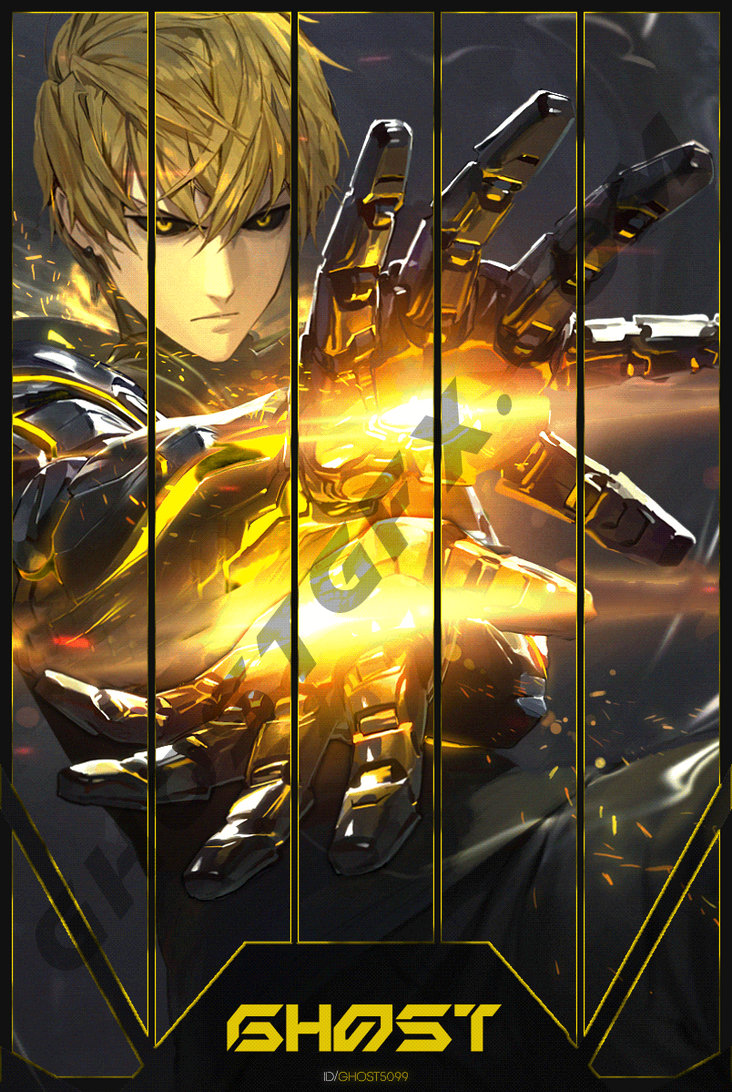 Genos One Punch Man Steam by ghost5099 on DeviantArt